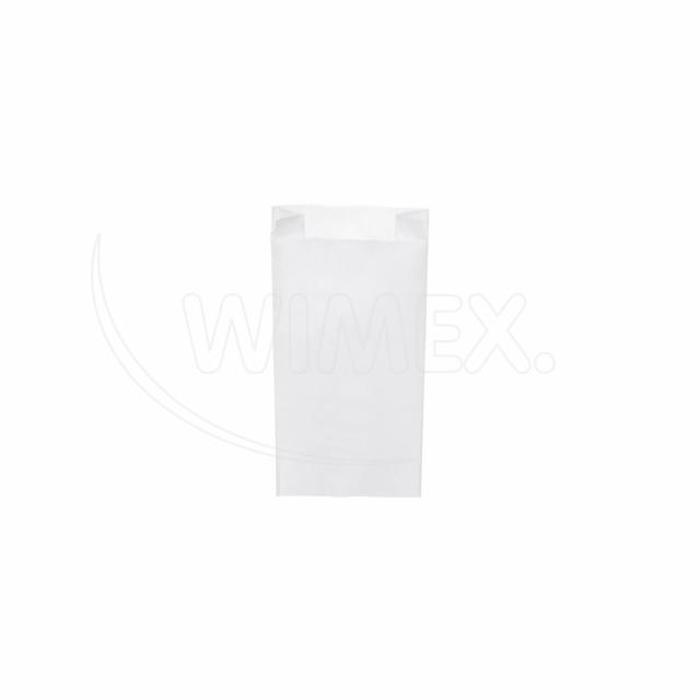 Svačinový pap. sáček bílý 0,5kg (10+5 x 22 cm) [1000 ks]