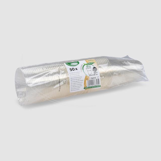Kelímek průhledný 0,3 l (PLA) -BIO- (Ø 84 mm) [50 ks]