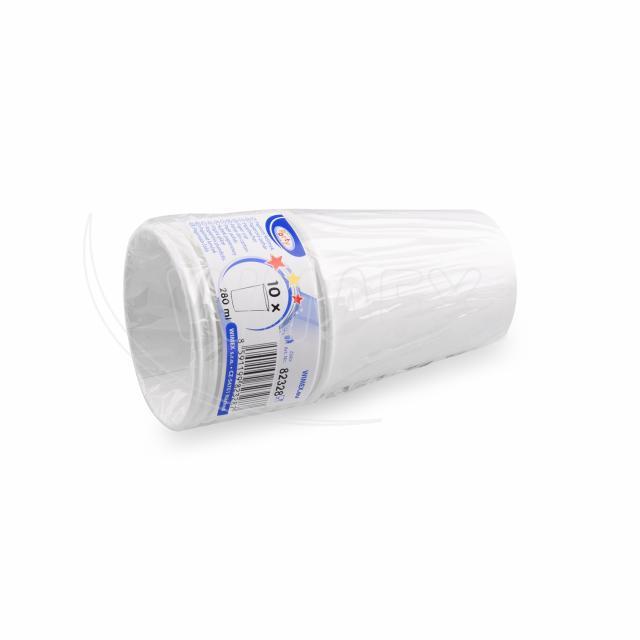 Papírový kelímek bílý 280 ml, M (Ø 80 mm) [10 ks]