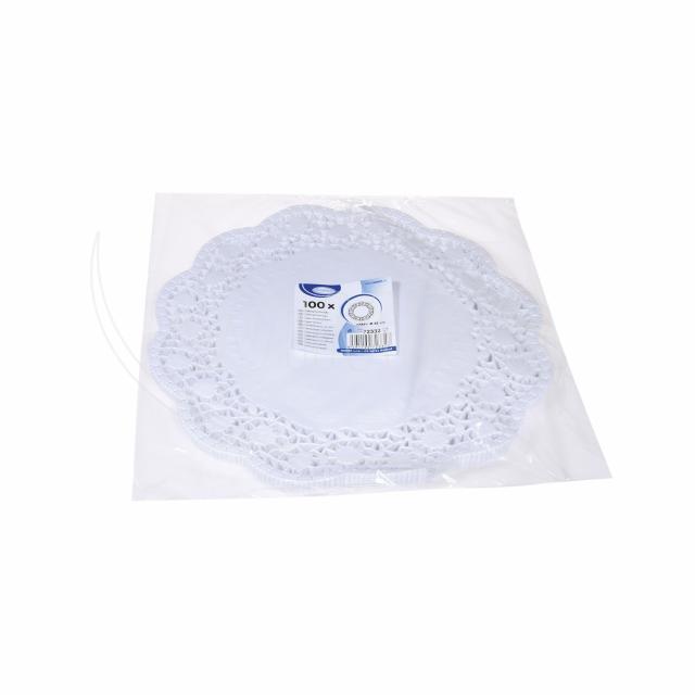 Dekorativní krajka kulatá Ø 32 cm [100 ks]