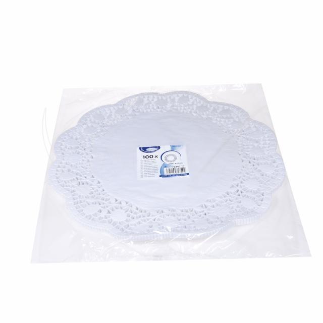 Dekorativní krajka kulatá Ø 40 cm [100 ks]